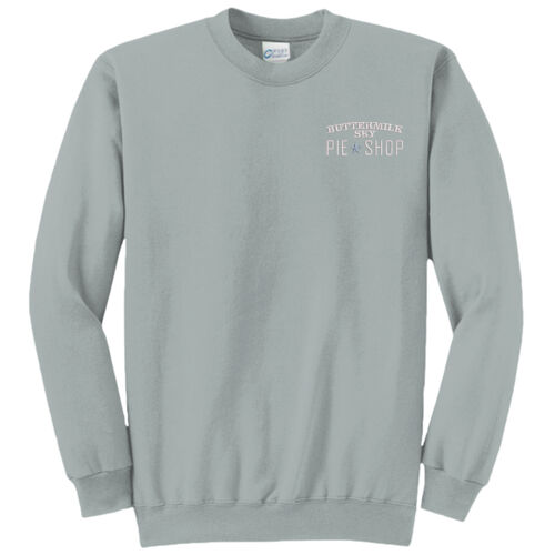 BSP Embroidered flat white blue star logo  - BSP Core Fleece Crewneck Sweatshirt Thumbnail