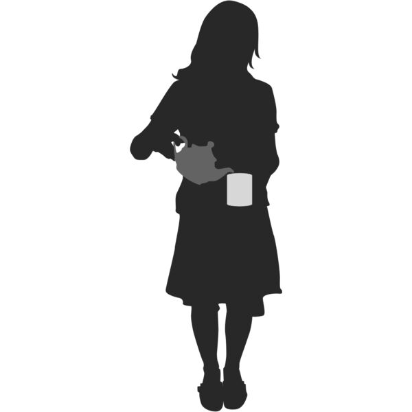 Housekeeper Cooking Silhouette 2 Thumbnail