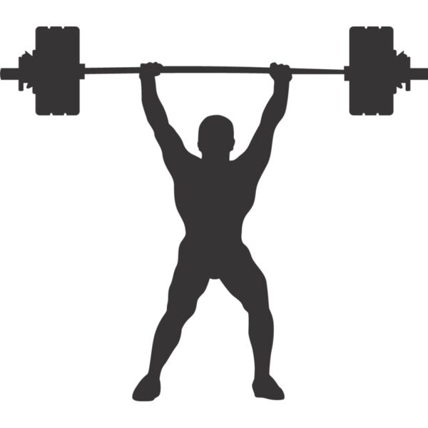 Exercise Weight Lifting Silhouette 8 Thumbnail