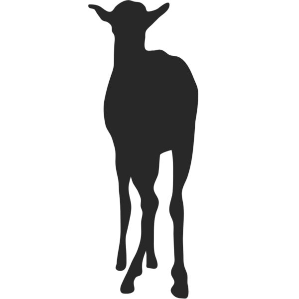 Deer Doe Silhouette 4 Thumbnail