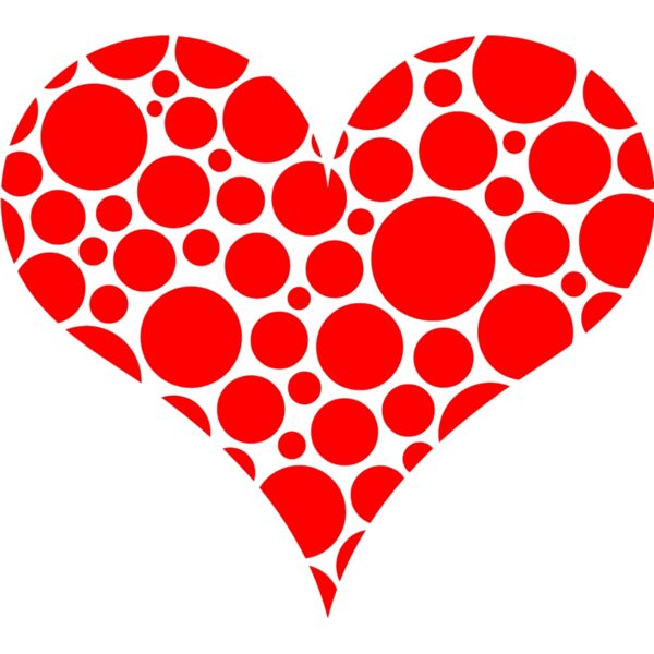 Polka Dot Heart 1 Thumbnail