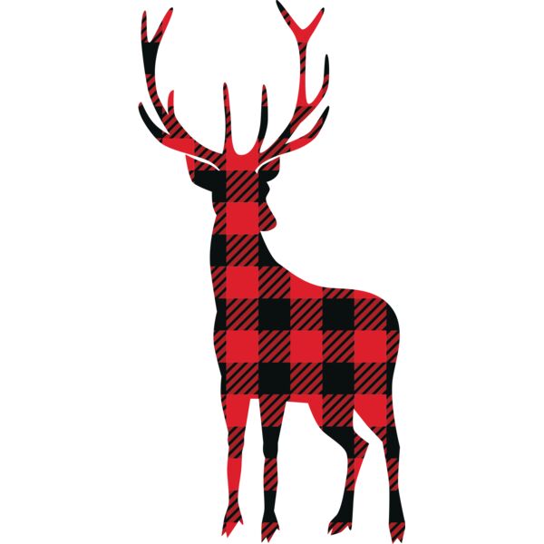 Christmas Reindeer Plaid 1 Thumbnail