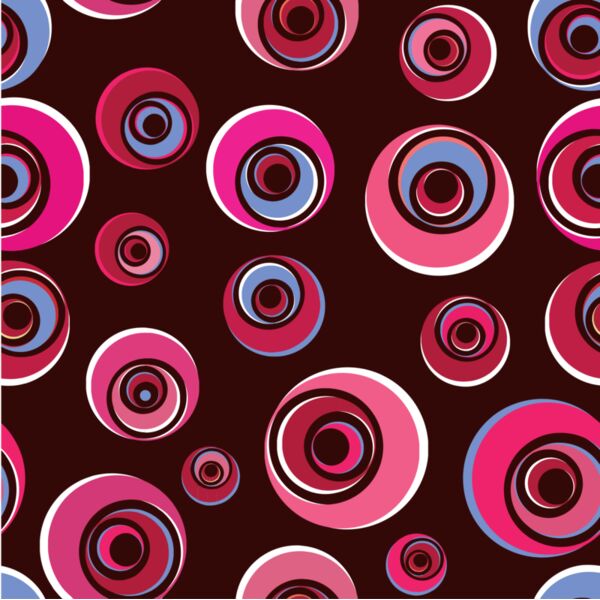 Groovy Circle Background 15 Thumbnail