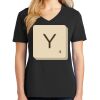 Ladies Core Cotton V-Neck Tee Thumbnail