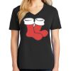 Ladies Core Cotton V-Neck Tee Thumbnail