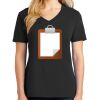 Ladies Core Cotton V-Neck Tee Thumbnail