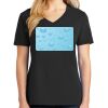 Ladies Core Cotton V-Neck Tee Thumbnail