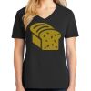 Ladies Core Cotton V-Neck Tee Thumbnail